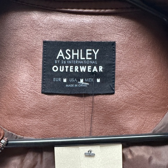 Ashley By 26 International Women's Rich Brown Jacket - Picture 2 of 4